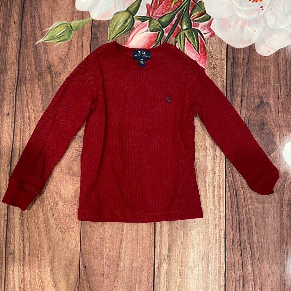 Polo Ralph Lauren Toddler Boy Red Sweater